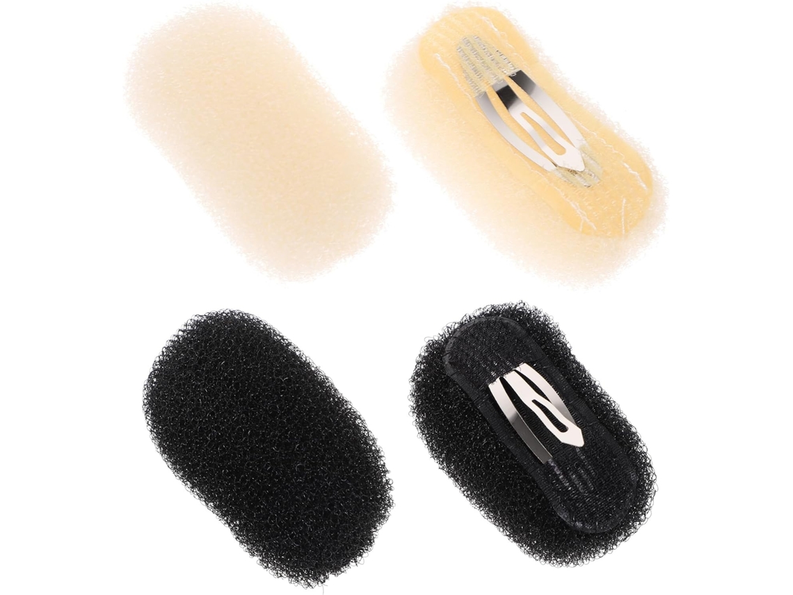 Conjunto de 4 Presilhas Femininas em Nylon e Aço Manganês, Acessórios.