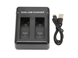Carregador Mali dual para câmeras, USB, rápido, multifuncional, para Ahdbt‑501, 601, 701, 801