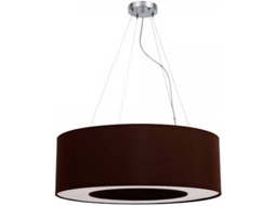 Candeeiro de Teto FABRILAMP Haiti (Cinzento - E27 - Máx. 60W - Metal - Tecido)