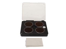 Kit de 4 Filtros Nd para Câmera Osmo Action 4, com Vidro Óptico | S/MARCA