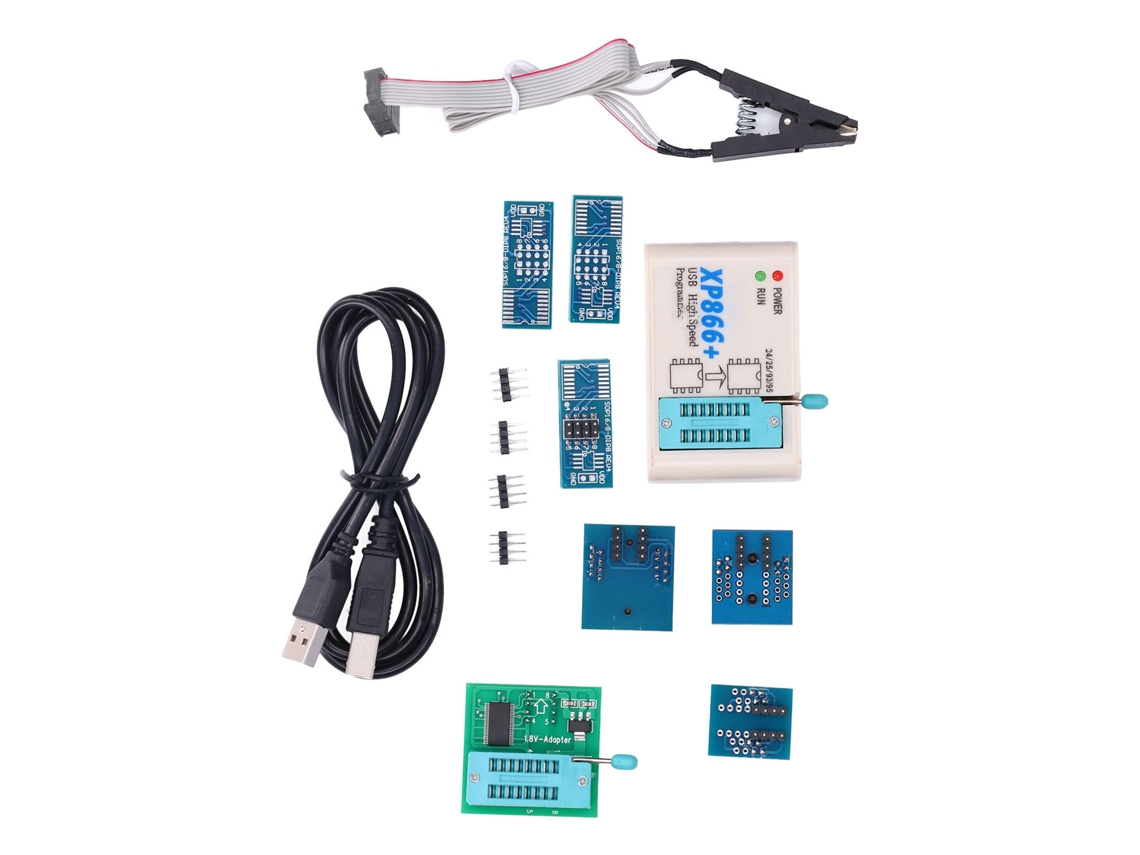 Laxiscreed Programador De Memória Flash Spi De Alta Velocidade Com Suporte Para Bios E Usb