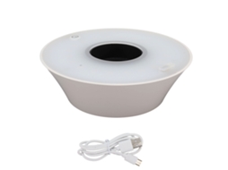 2026 lâmpada de Garrafa de Vinho Led Sem Fio com Cabo Usb para Decoração de Hotel, Restaurante e Bar Branco