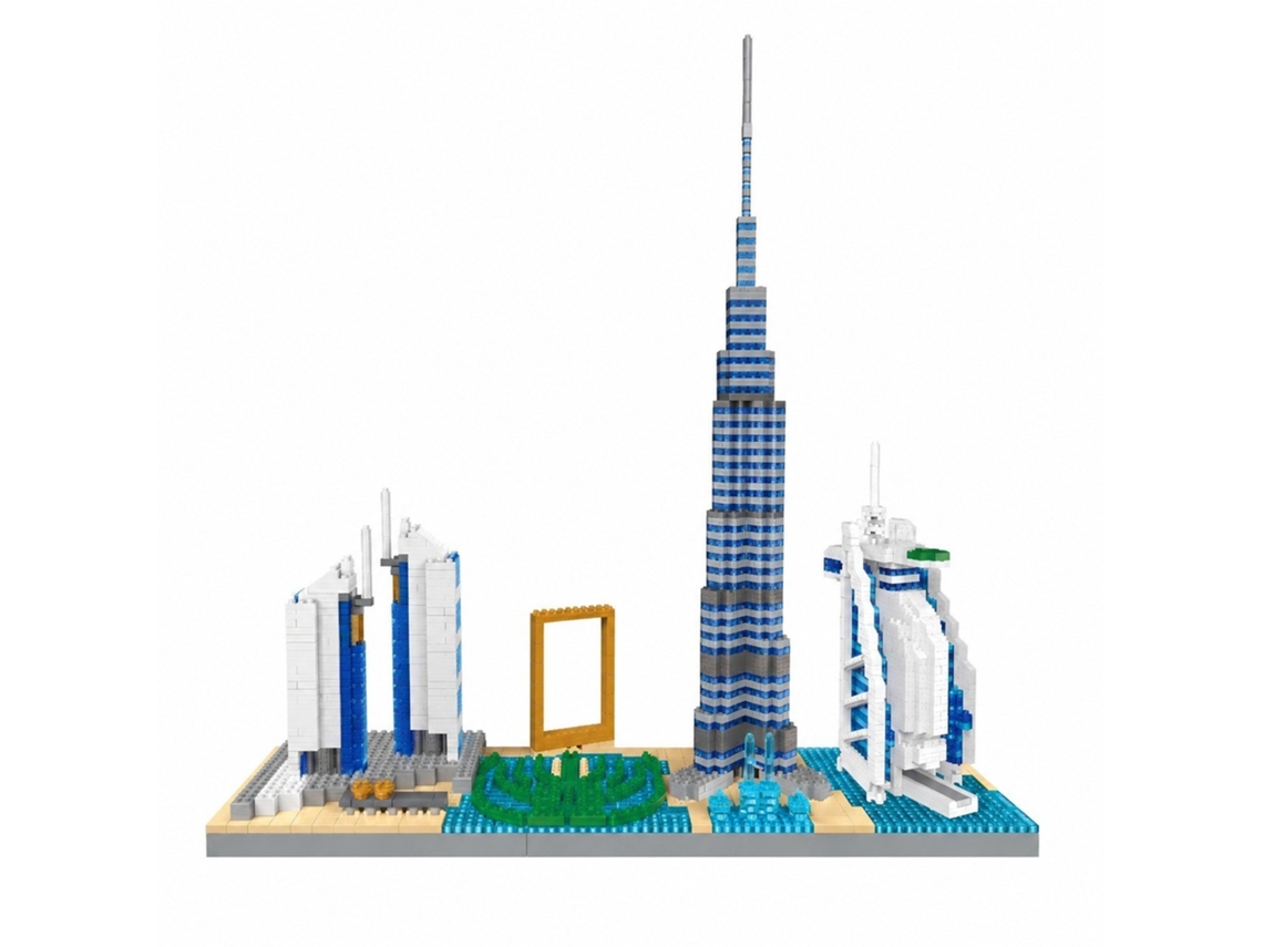Conjunto De Microblocos De Construção, Panorama Do Dubai