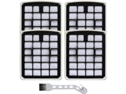 Kit Com 3 Filtros De Esponja Hepa Laváveis Para Aspirador Pó Eureka