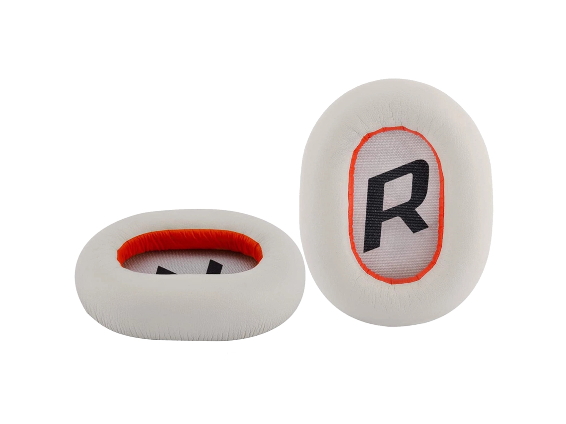 Almofadas Zruxe Para Auscultadores Plantronics Backbeat Pro 2 / Voyager 8200 Uc (over-ear, Espuma De Memória, Branco)