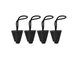 2026 4 Peças Kit Tapões Universais de Kayak em Silicone Impermeável 1,5 0,7 Polegadas Cores Opcionais S2024123013859