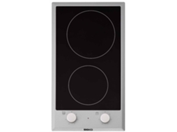 Placa de Vitrocerâmica BEKO HDCC32200X (Elétrica - 30 cm - Inox)