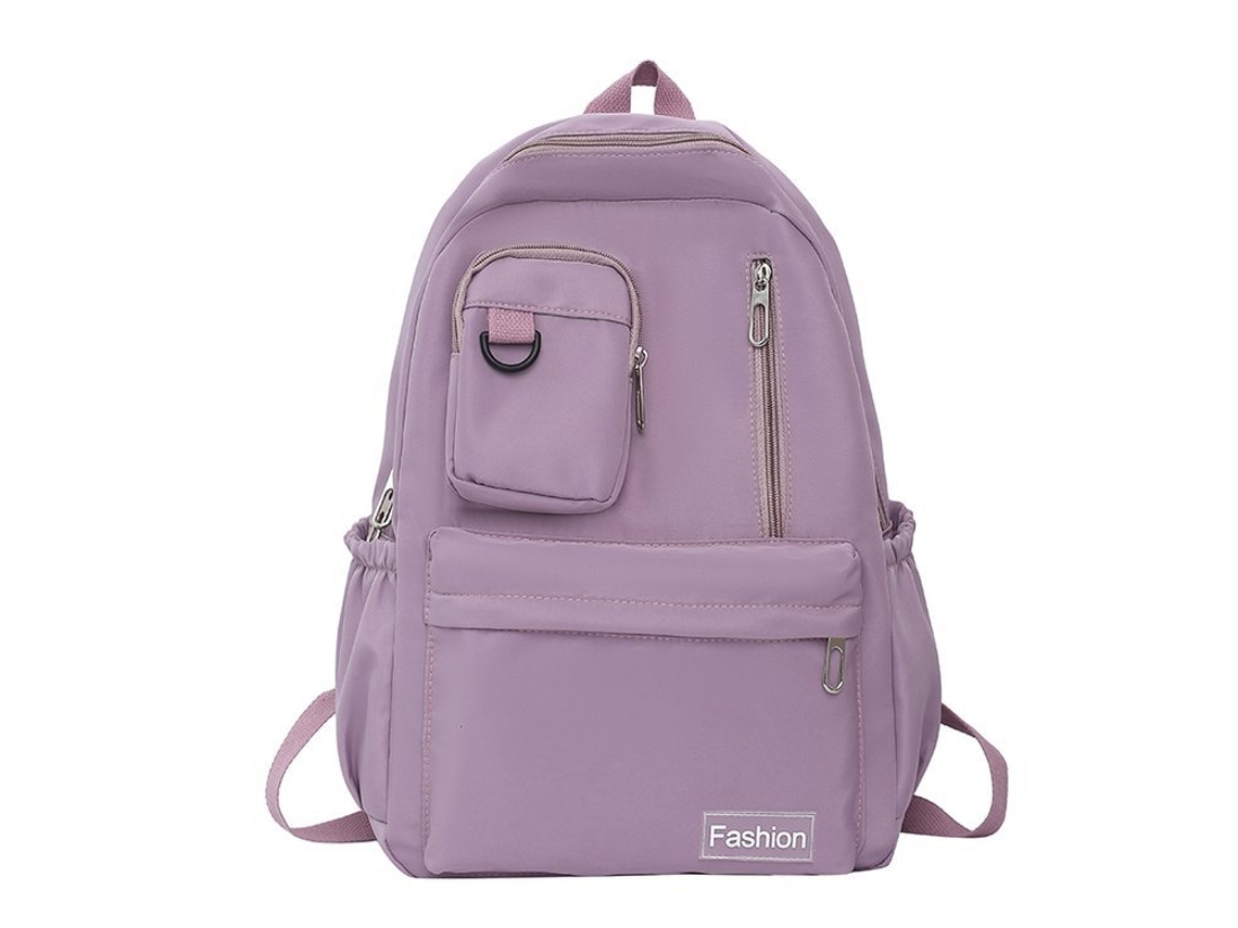 Mochila Escolar, Unissex, Roxa, Viagem, Aulas
