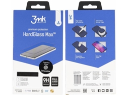 Película 3MK Compatível iPhone 12 Max - 12 Pro Max (HardGlass - Preto)