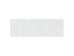 Maison Exclusive - Cortina De Renda Com Cortinas Branco 240 X 1200 Cm Poliéster