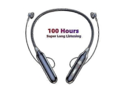 Fones de Ouvido Bluetooth com Faixa para Pescoço, 800mAh, TF Card, Esportes TAISHENGDA