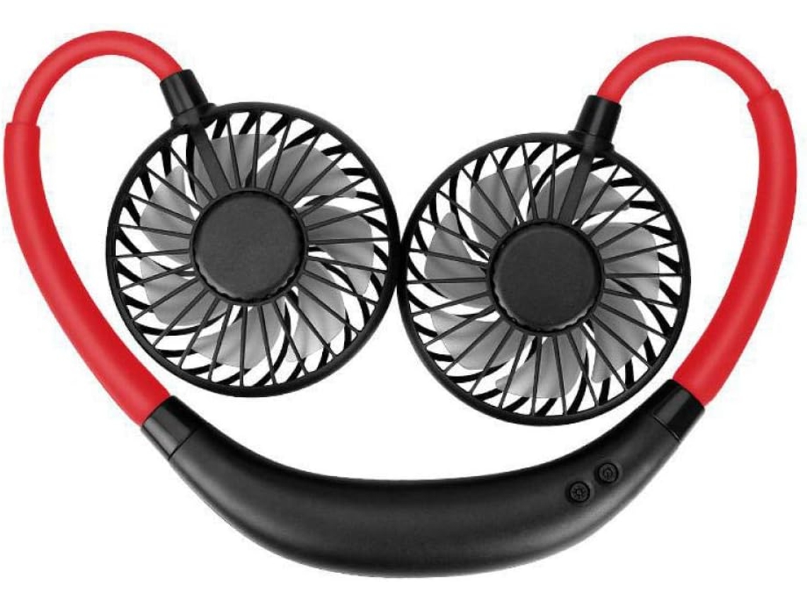 USB mini ventilador de pescoço portátil S/MARCA, 1200m, uso doméstico e externo