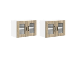 Conjunto de 2 armários de cozinha Carvalho Sonoma 60x31x40 cm MAISON EXCLUSIVE
