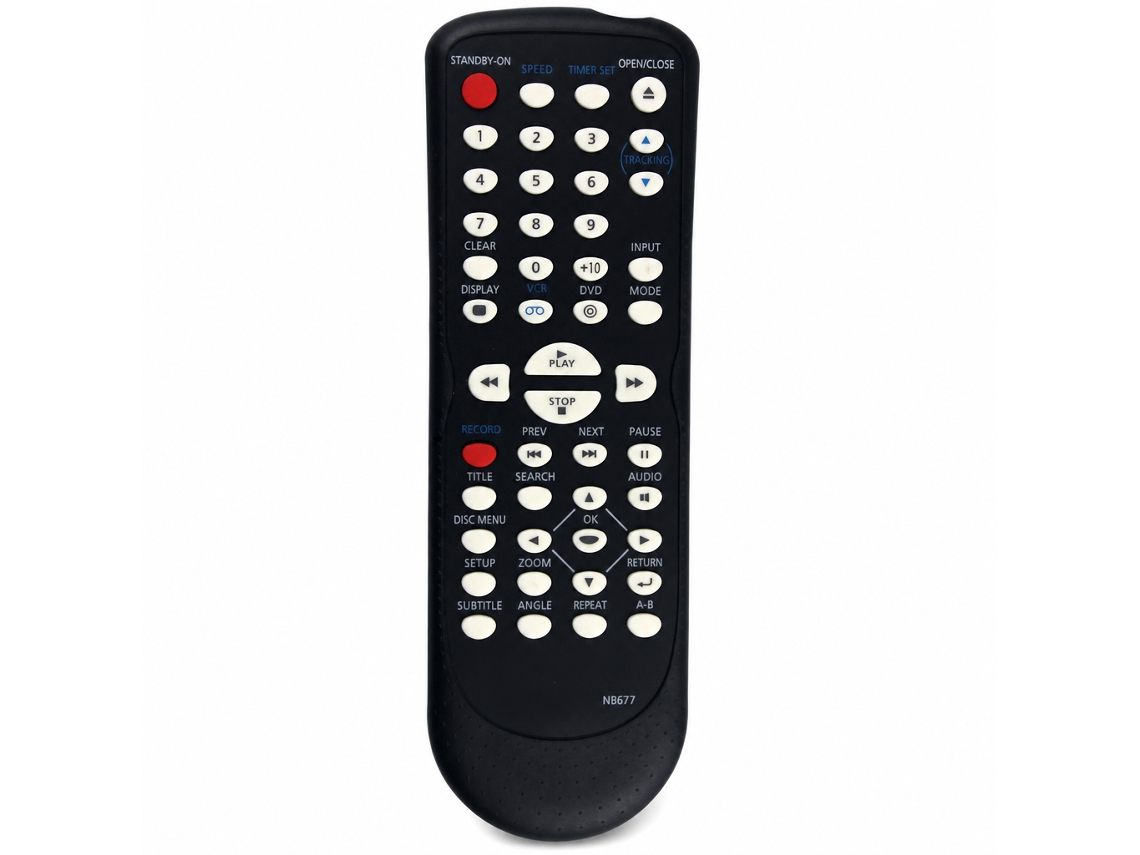 Comando À Distância Para Leitor Dvd Magnavox Compatível, Modelo Nb677, Sem Programação_dae