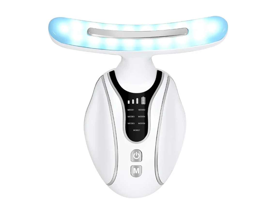 Massageador Facial Elétrico Versão Mais Recente Instrumento Portátil De Tonificação De Beleza Para Firmamento Da Pele 7 Modos De Massage Bestvite