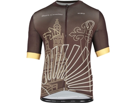 Maillot De Homem Para Ciclismo Hiru Camino Jersey Multicor (m)