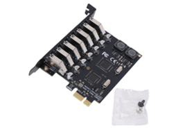 Cartão Pcie Usb 3.0 7 Portas LAXISCREED