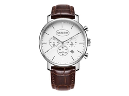 Relógio Masculino Multifuncional De Quartzo Luminoso Ochstin 6066a Da Série Prominente