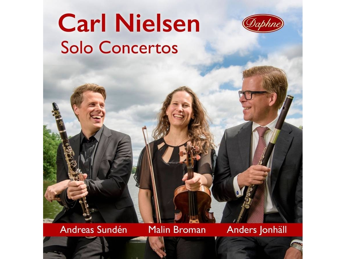 CD Sundén,Andreas/Broman,Malin/Jonhäll,Anders - Solo Concertos (1CD)