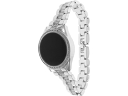 Relógio Pulso GOKOCO feminino, LED, pedras brilhantes, elegante, acessório diário e noturno