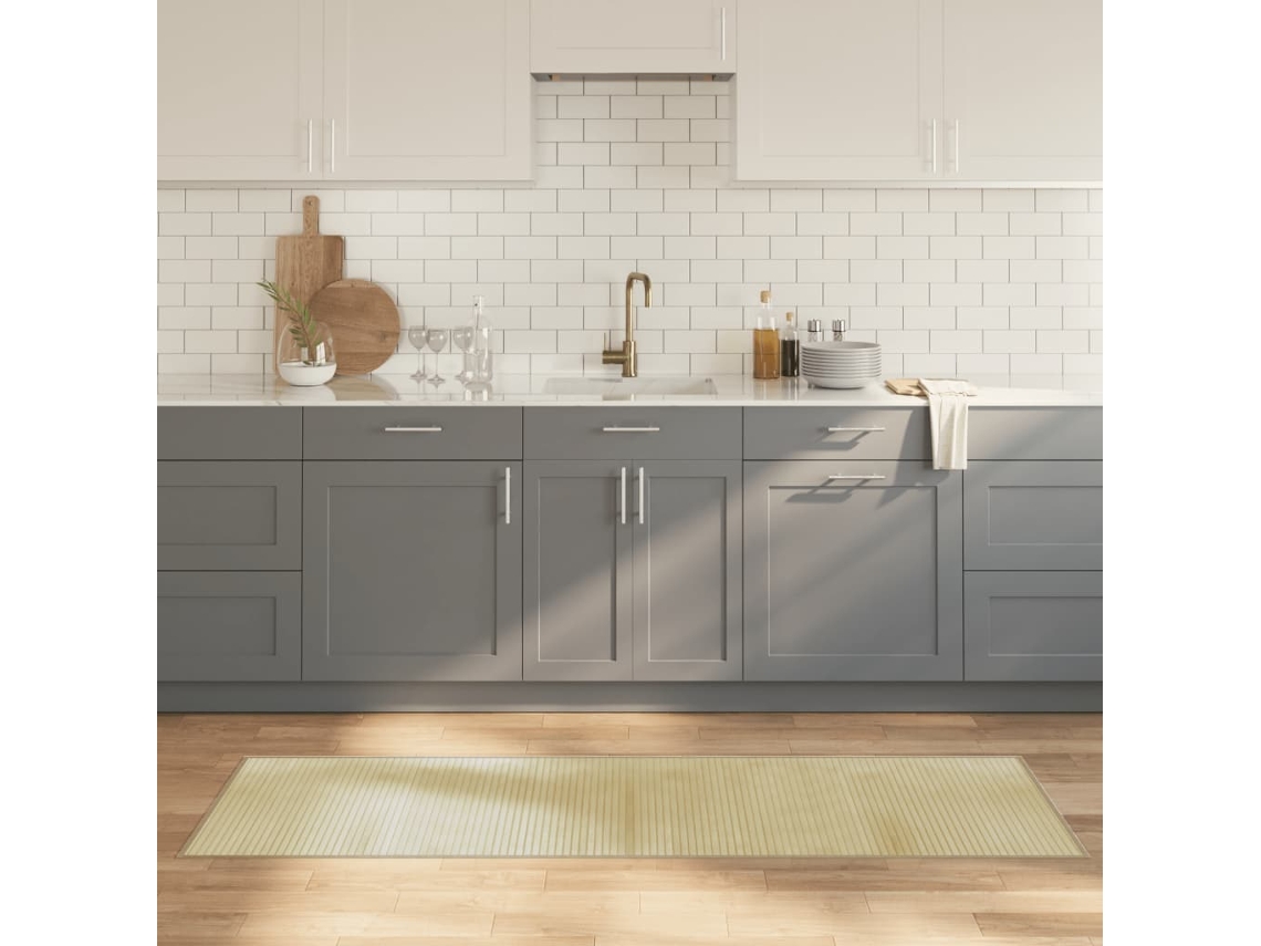 Vidaxl Tapete Retangular 60x200 Cm Bambu Cor Natural Clara