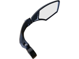 Espelho De Bicicleta Hd, Vidro Resistente A Impactos, Ajustável, Clamp 21-26mm, Seguro À Noite