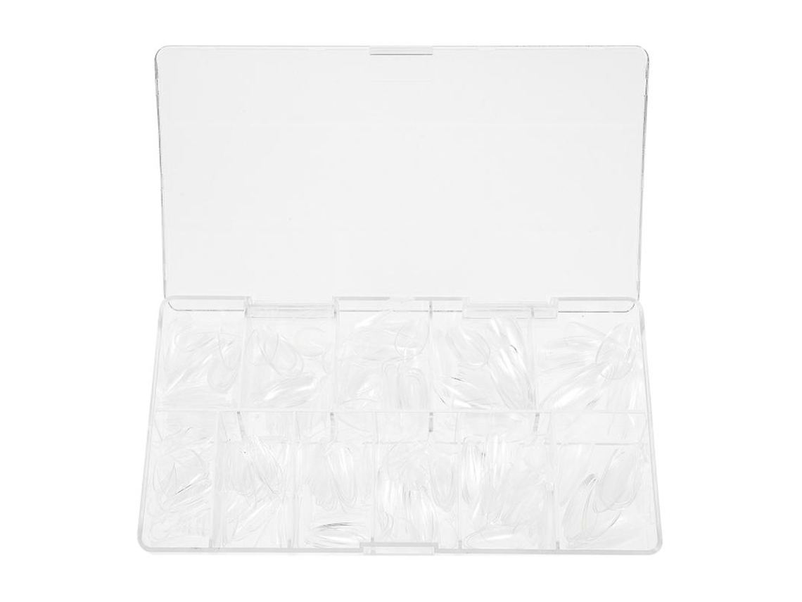 500pcs Pontas De Unhas Transparentes Allinless