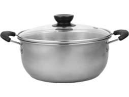 Panela A Vapor De Aço Inoxidável De 18 Cm, Adequada Para Fogões De Indução E Convencionais, Ideal Pa Gokoco
