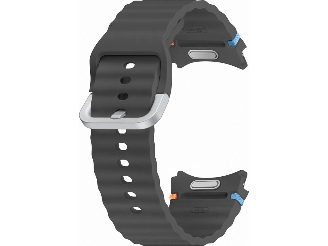 Bracelete SAMSUNG Galaxy Watch 7 Desportiva (M/L - Cinzento)