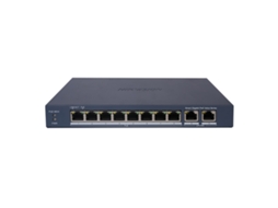 Switch Hikvision Poe Managed 8x Poe 802.3af/at 2x Uplink Rj45 Azul
