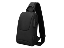 Bolsa Crossbody com Trava Tsa e Carregamento Usb
