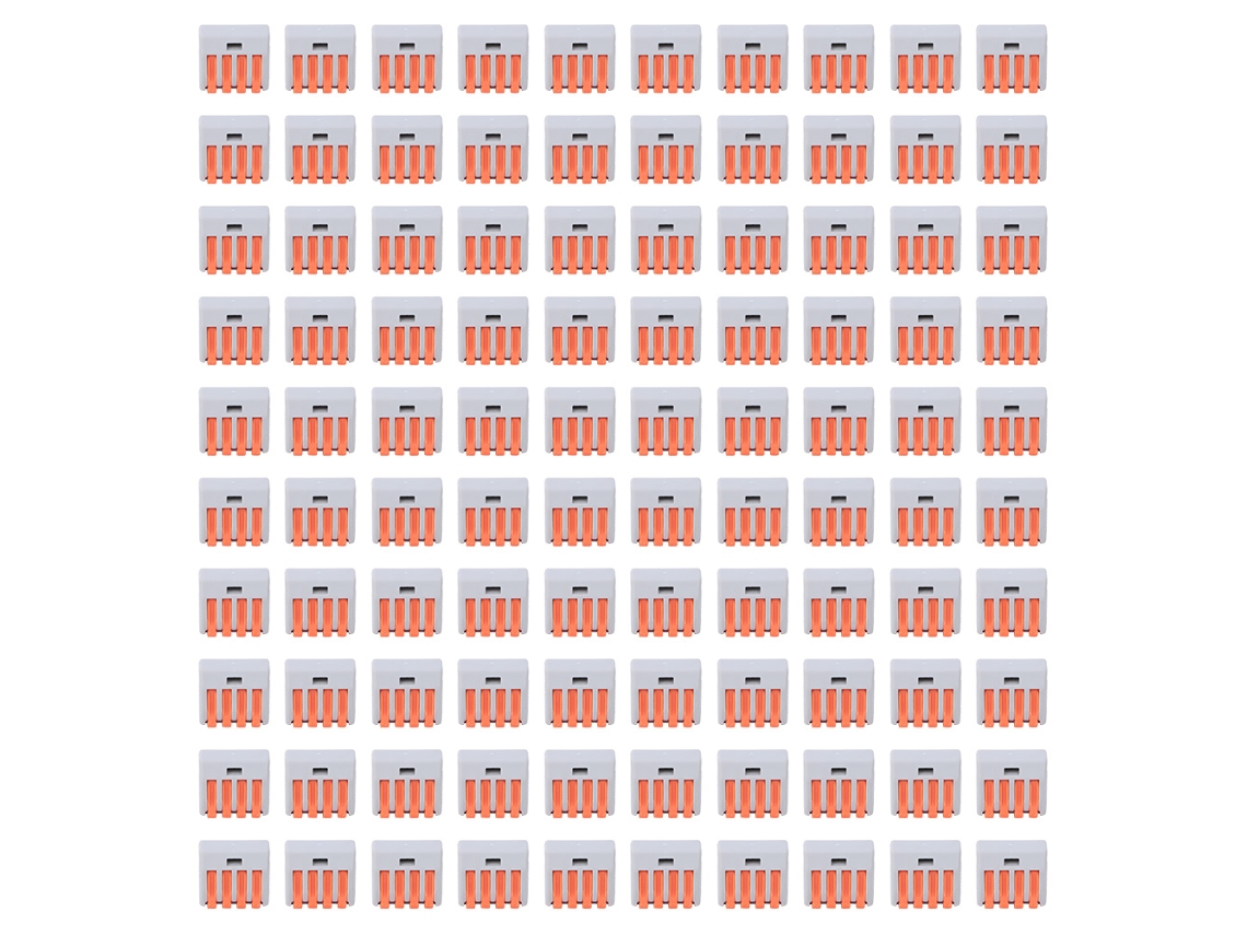 100pcs Bloco de Terminal com Alavanca com S/MARCA