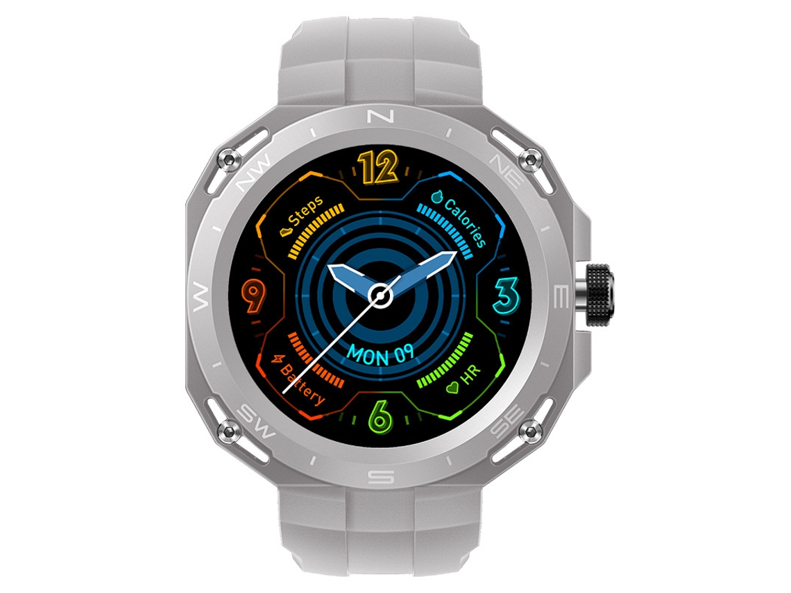Smartwatch, Tela HD 1,35, Vários Modos Esportivos, Prata Bestvite
