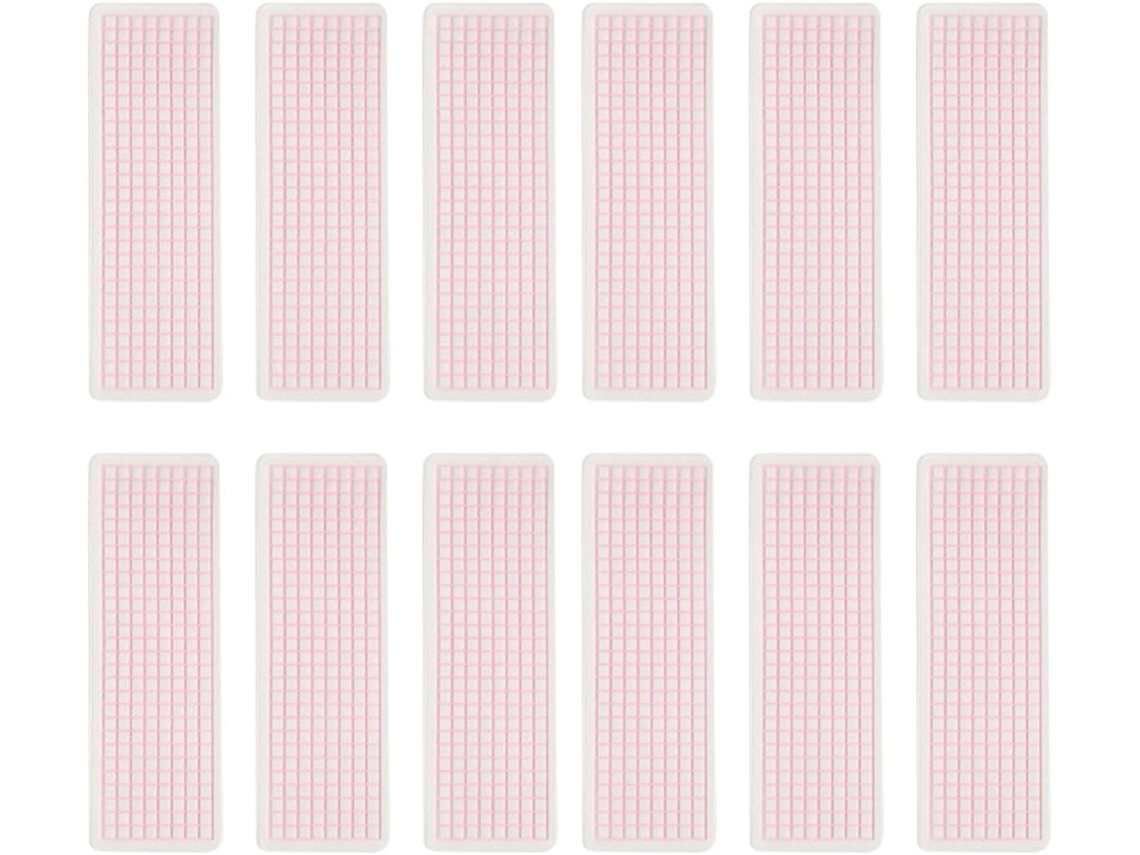 Organizadores portáteis de plástico para adesivos washi, 40 peças, 15 x 5 x 0,8 cm, ideais para escola, mesa e outros usos.