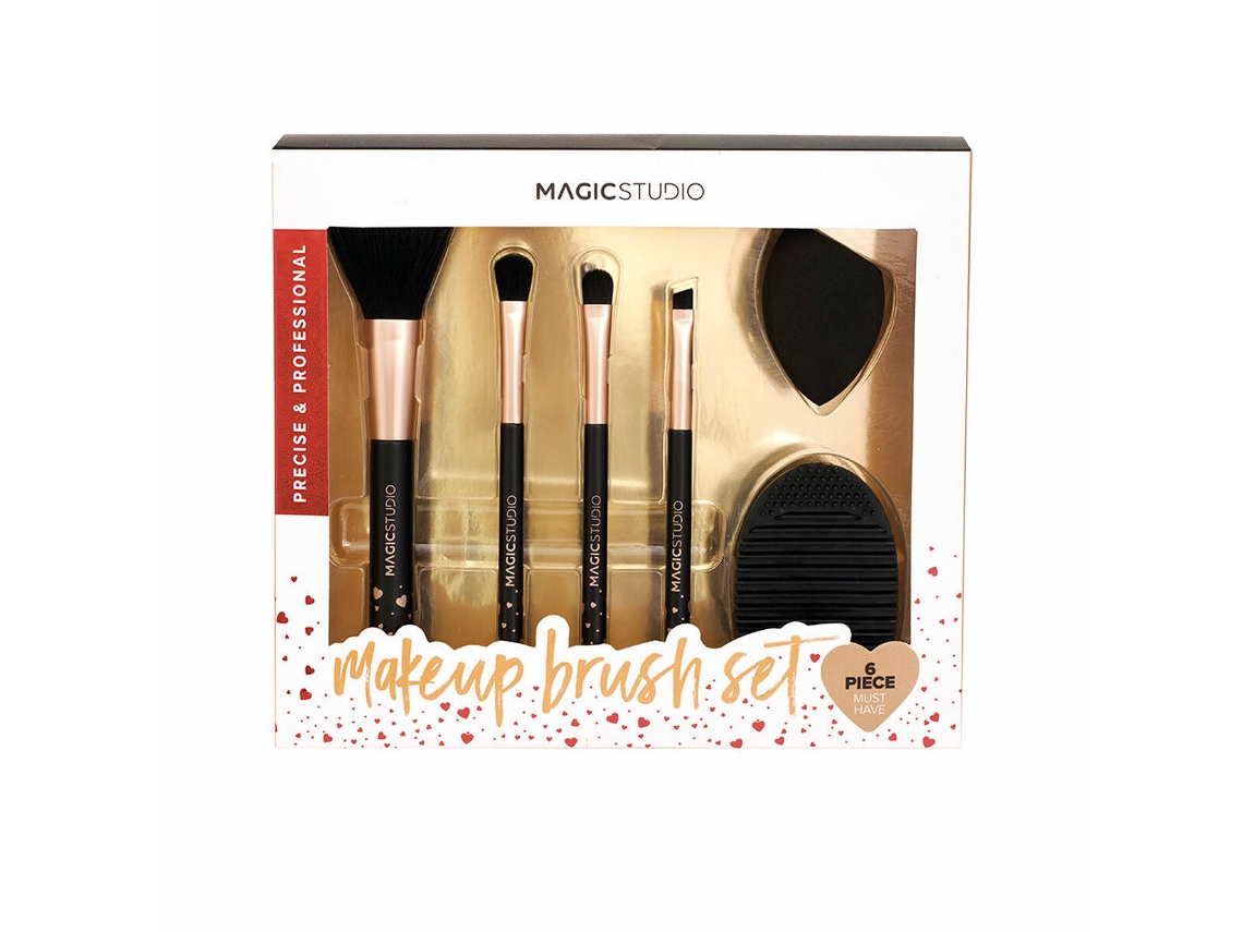 Conjunto de Maquilhagem Magic Studio Brush 6 Peças