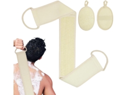 Esponja De Bucha Vegetal Natural Para Mulheres, Texturizada, Antiderrapante, Orgânica E Extra Macia.