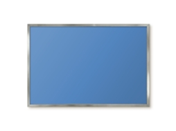 Magnetic Wall Board Pastel Orange For The Office Espelharte (60x40 Cm)