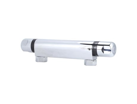 Torneira de chuveiro com controle de temperatura, misturador termostático cromado para banheiro moderno - BOH -VIQ CUQUE