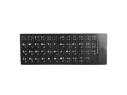 Aetheria adesivo de Teclado Thai para Computador Desktop e Laptop Acessório de Reposição, À Prova D'água e Poeira