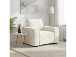 Vidaxl Poltrona 100x78x84 Cm Veludo Creme