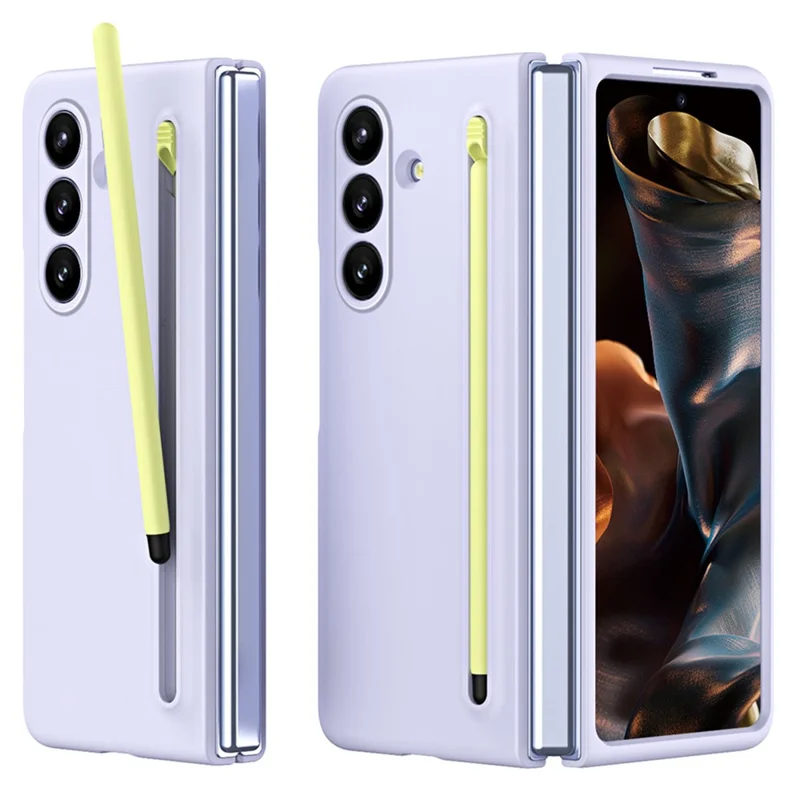 Capa Eifson Para Samsung Galaxy Z Fold8 Ultra, Com Protetor De Tela E Caneta - Compatível - Roxo