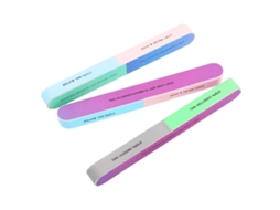Ferramenta Multifuncional De Manicure E Pedicure: Esponjas De Lixamento, Lixas E Polidor Para Unhas Coloridas