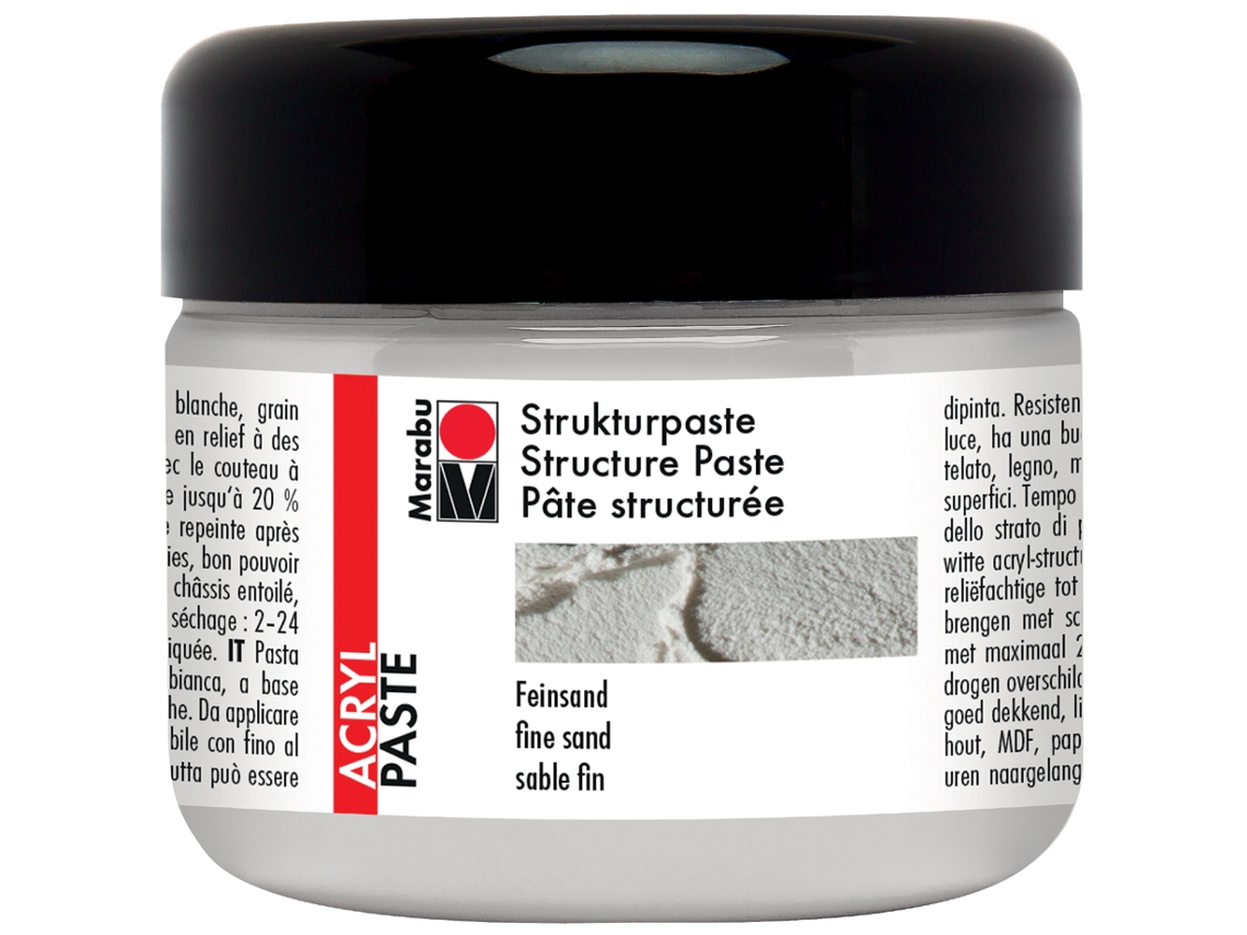 Pasta de Estrutura Acrílica MARABU 225 Ml Areia Fina