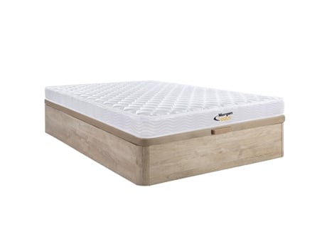 Sommier Cofre Wolkenlos MORGENGOLD Tecido Bege (160x200cm)