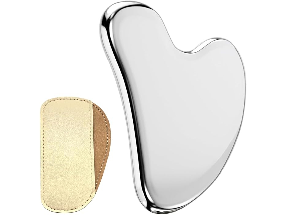 Placa Facial Forma Coração para Massagem Limpeza Facial Firmamento Reduz Rugas Fadiga ZYBLSSBB