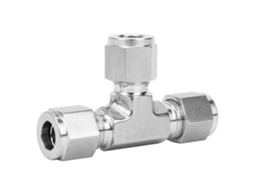 Laxiscreed Connectador De Cartão De Compressão, Tee Igual, Em Aço Inoxidável 316