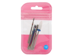6 Peças Broca Limpiadora De Cutículas Profissional Broca Cone De Furadeira De Unhas Para Manicure Salão