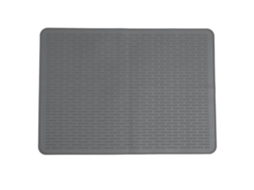Cobertura de Fogão Elétrico de Silicone 71x50cm Cinza Escuro Protetor Resistente Ao Calor 2mm S/MARCA