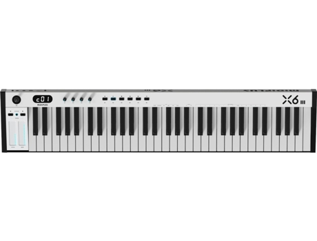 Teclado de controlo X6 Iii 3ª geração Midiplus