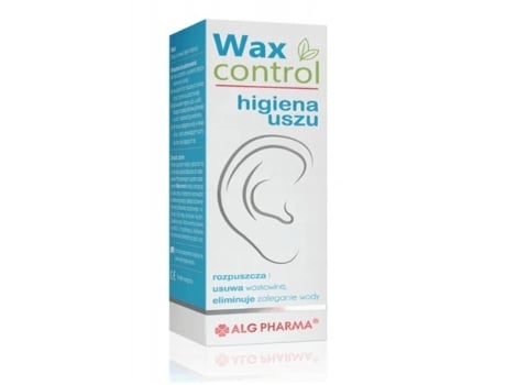 Controlo De Cera Para A Higiene Dos Ouvidos, 15 Ml Alg Pharma